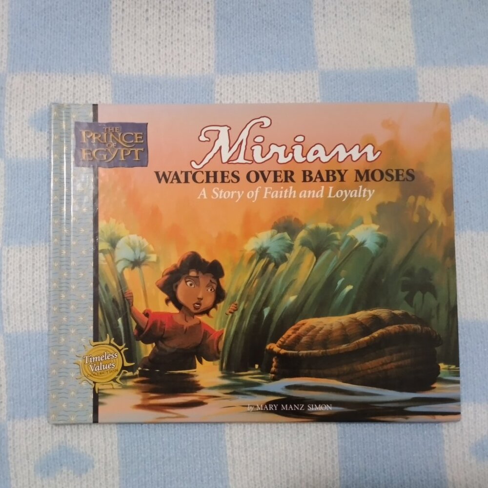 2 for $10 🦢 PRINCE OF EGYPT Miriam Watches over Baby Moses